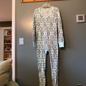 Pink Onesie Pajamas